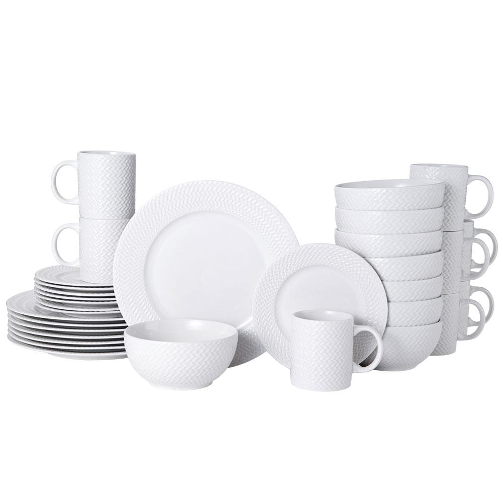 Winston 32 Piece Dinnerware Set, Service for 8 (set of 32) KB2457-A2-B3-P2