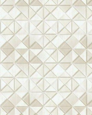Wrought Studio™ Candice Olson 33' L x 20.5" W Wallpaper Roll Paper in White | Wayfair SN1354, 2 rolls
