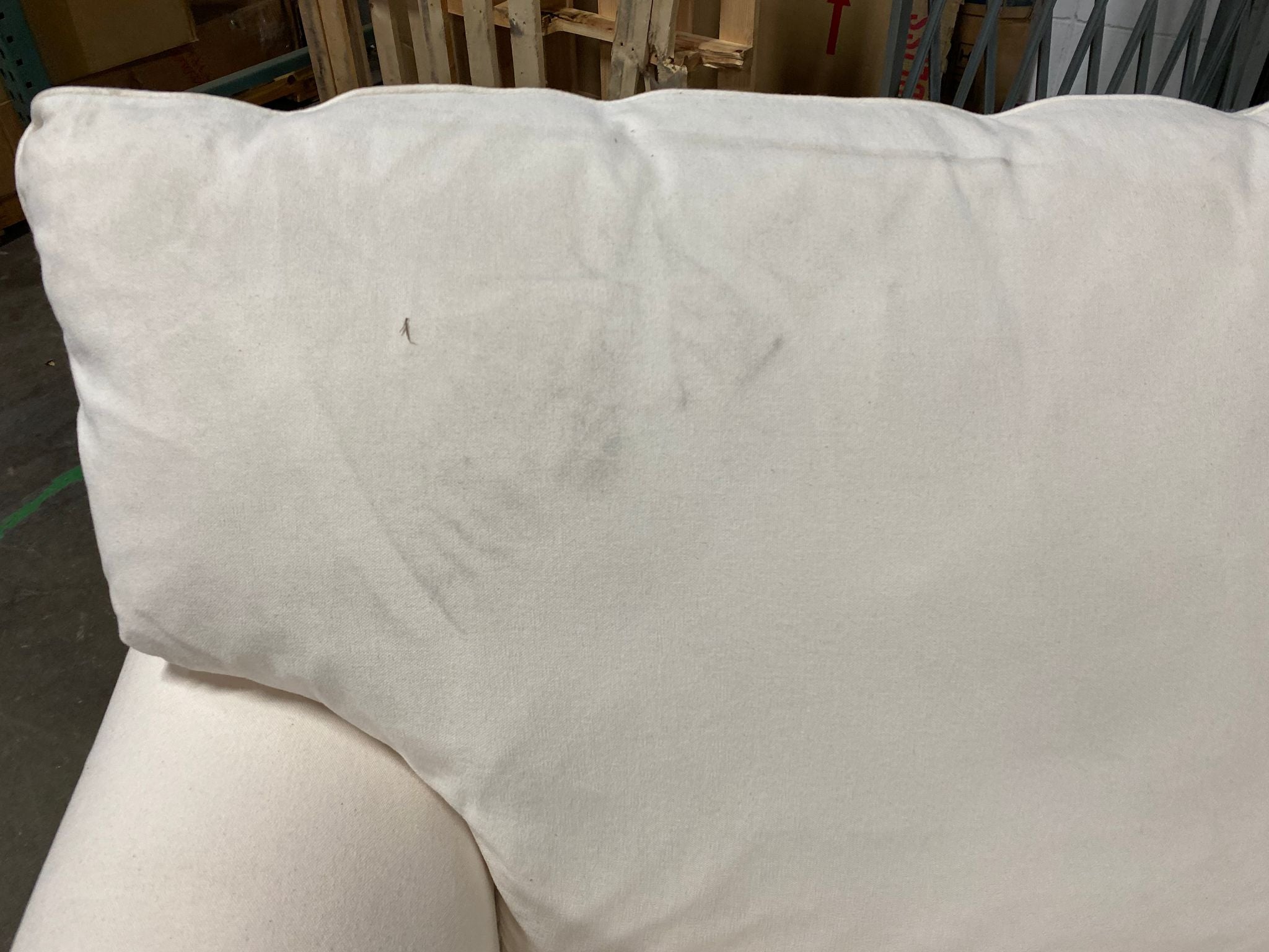 Bauer 102" Wide Cotton Corner Sectional *AS-IS*