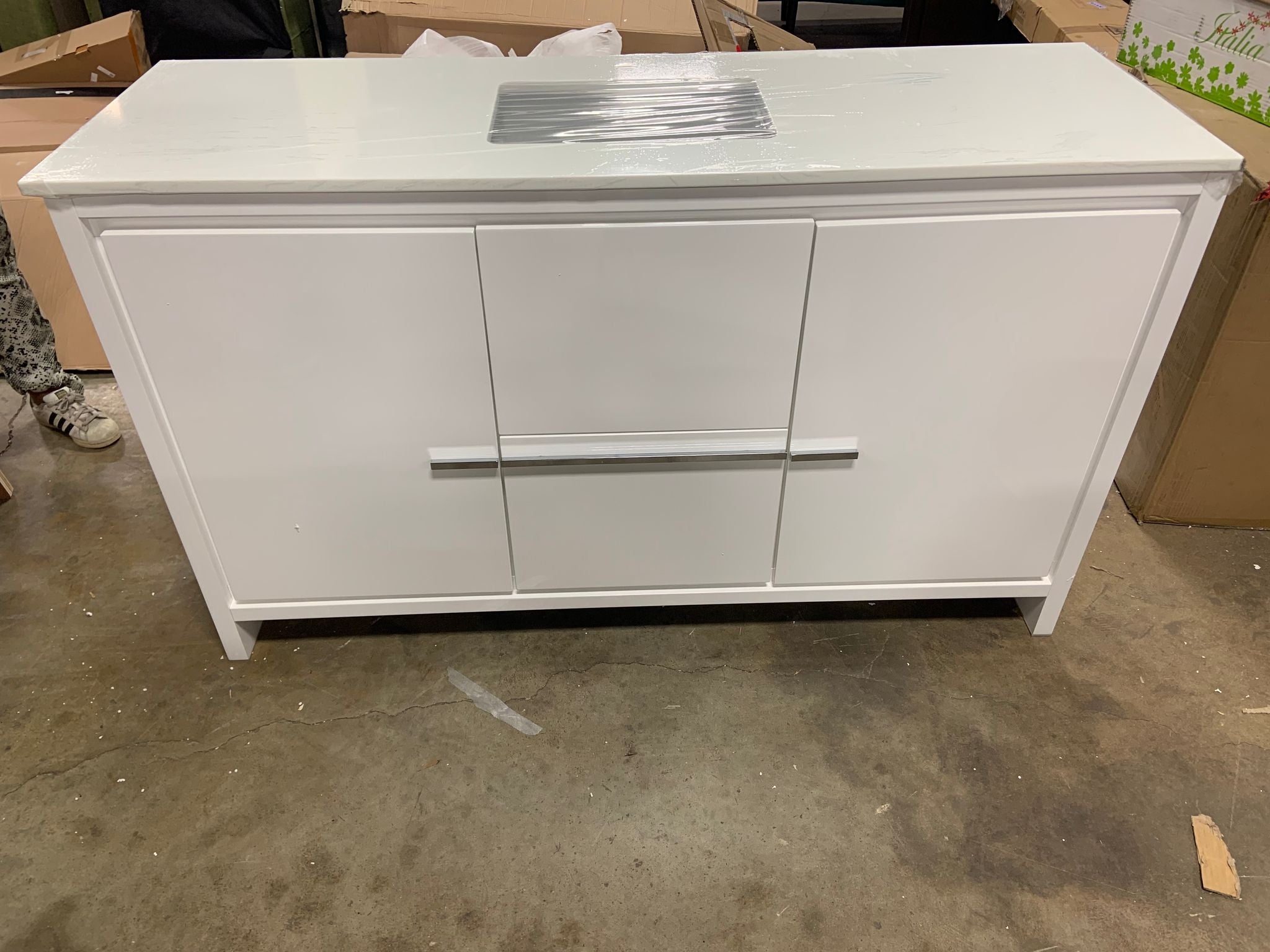 Bosley 59" Single Bathroom Vanity Set SHB487